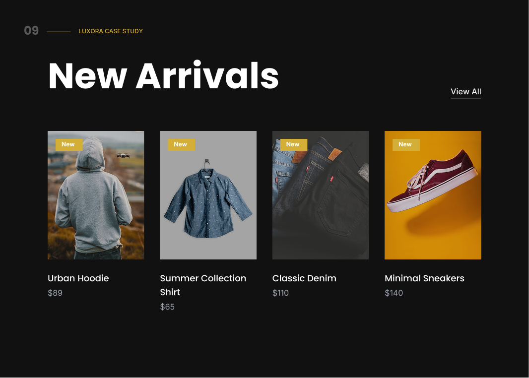 Luxora Homepage